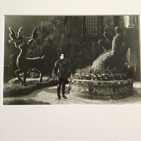 Edward Scissorhands art matted Johnny Depp Butron - Picture 5 of 5